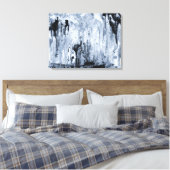 Melted Darkness Canvas Afdruk (Insitu (Slaapkamer))