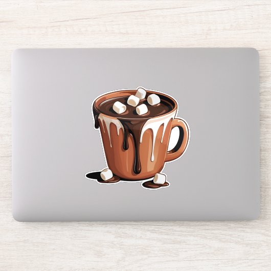 Melting Chocolate Volcano Fantasy sticker (Ordinateur)