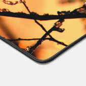 Melting Dawn Spring Branches Ochtend Zonsopgang Fo Bureaumat (Hoek)