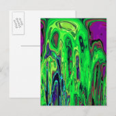 Melting Ghost ~ Carte Postale / Invitation (Devant / Derrière)