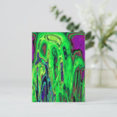 Melting Ghost ~ Carte Postale / Invitation (Debout devant)