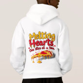 Melting Hearts, One Slice at a Time T-shirt (Dos)
