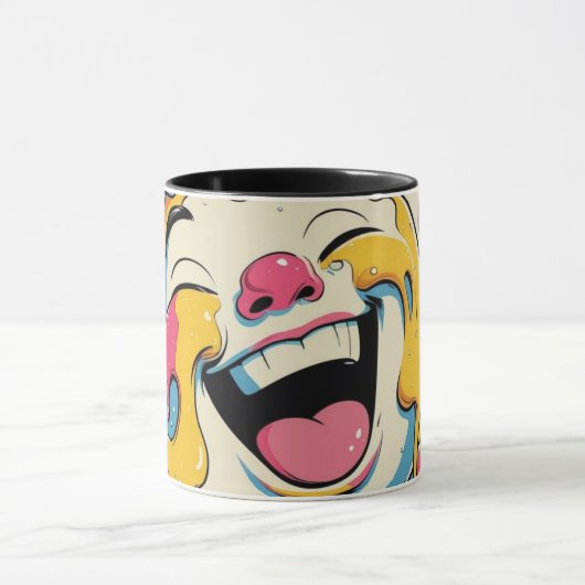 Melting Joy – Ice Cream Pop Art Explosion Mok (Midden)