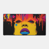 Melting Neon Muse – Psychedelic Pop Art Portrai (Recto)