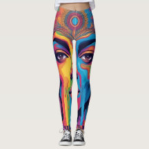 Melting Reality Leggings – Trippy Psychedelic Art 