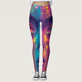 Melting Reality Leggings – Trippy Psychedelic Art