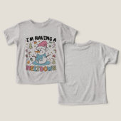 Melting Snowman Humour de vacances (Design Recto & Verso)