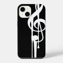 MELTPOINT BLACK White G-Clef Custom Color
