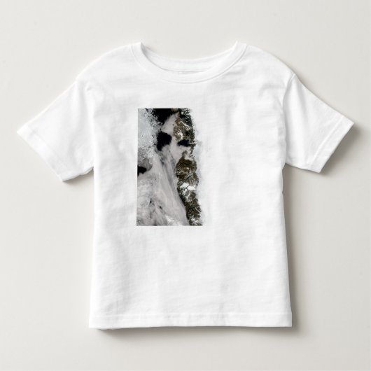 Meltwatervijvers langs de Groenlandse westkust Kinder Shirts (Voorkant)