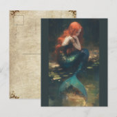 Melusine, carte postale de sirène (Devant / Derrière)