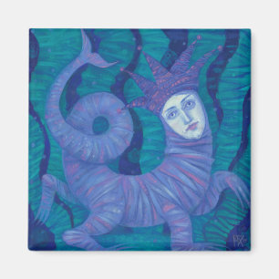 Melusine, Melusina, fantasie, surrealistisch, wate Magneet