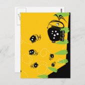 Melva la carte postale de bug (Devant / Derrière)