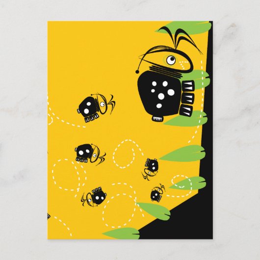 Melva la carte postale de bug (Devant)