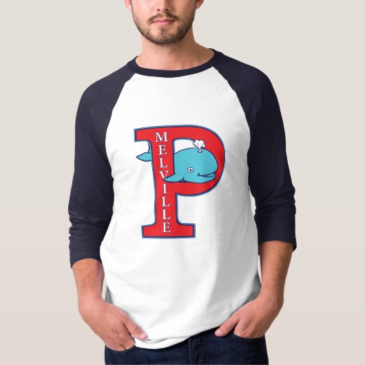 Melville "P" Raglan T-shirt (Devant)