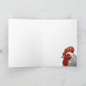 Melvin de roosterkaart kaart (Binnen)