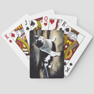 Melvin the Cat Fine Art Pokerkaarten