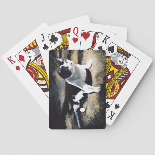 Melvin the Cat Fine Art Pokerkaarten (Achterkant)