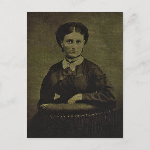 Melvina Jane (RUPP) ZARFOS 1856-1944 Briefkaart