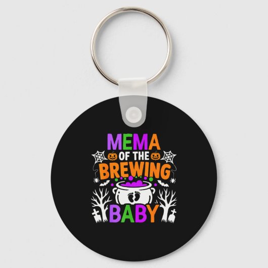 Mema Of The Brewing Baby Halloween Costume Sleutelhanger (Voorkant)