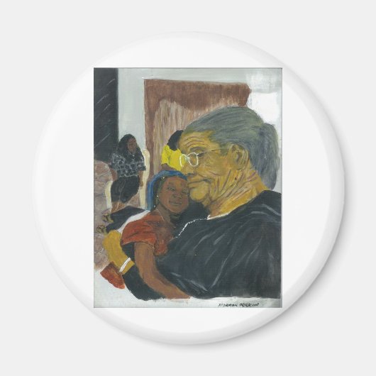 memanttijd magneet (Voorkant)