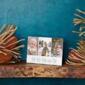 Memaw | Foto-collage voor kleinkinderen Fotoplaat (Zijkant)
