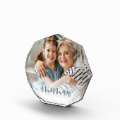 Memaw | Grandma Script Overlay Fotoblokken (Rechts)