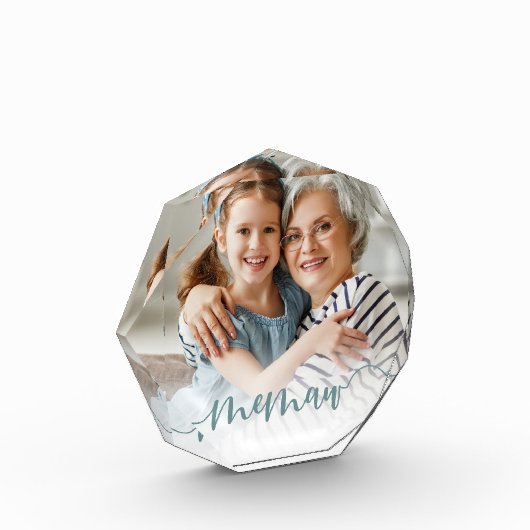 Memaw | Grandma Script Overlay Fotoblokken (Links)