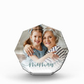Memaw | Grandma Script Overlay Fotoblokken (Voorkant)