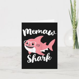 Memaw Haai Moederdag Oma Grappig  Kaart