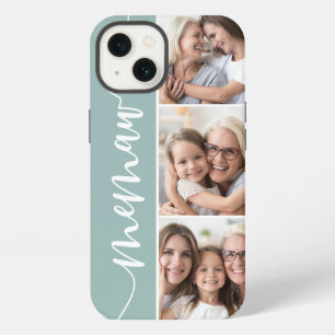 Memaw Script Oma Foto Collage iPhone 13 Hoesje