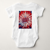 Memaw's Little Firecracker! VS 250 Vuurwerk Romper (Achterkant)