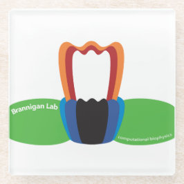 Membraaneiwit onderzetter glazen onderzetter