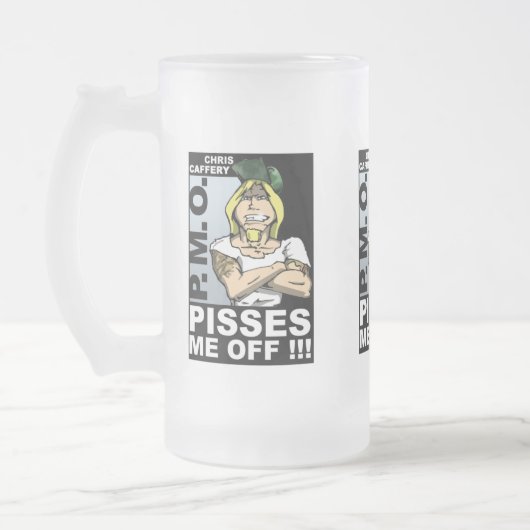 M'Embrasse De La Mug De Verre Gelée De 16 Tonnes (Gauche)