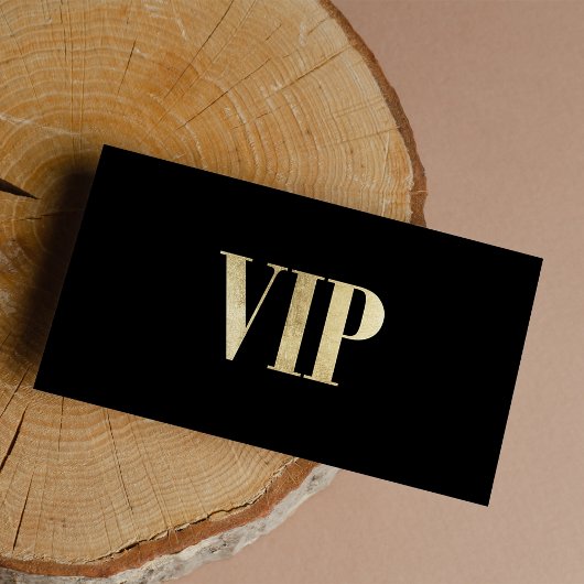 Membre de club de carte VIP noir et or de luxe