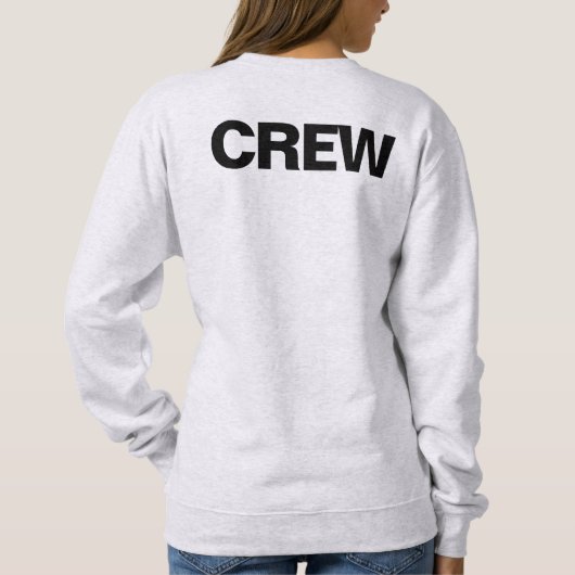 Membre de l'équipage de Sweatshirts de base en gri (Dos)