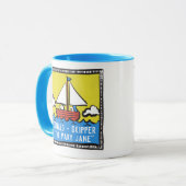 Membre de l'équipage du yacht de voile Mug (Devant gauche)