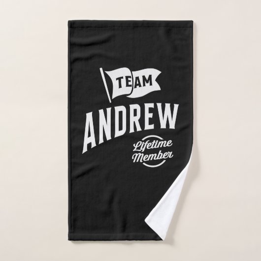 Membre de l'équipe Andrew Lifetime (Serviette à main)