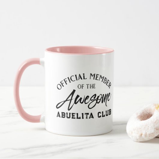 Membre officiel Abuelita Club Mug (Avec donut)