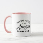 Membre officiel Bubbe Club Mug (Gauche)
