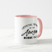 Membre officiel Bubbe Club Mug (Devant droit)