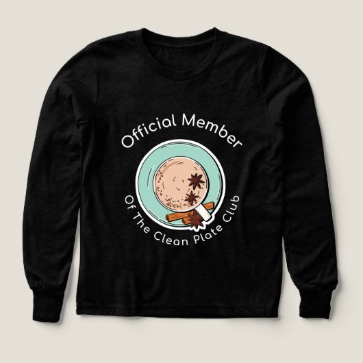 Membre Officiel De L'École Club Plate Clean (Motif recto)