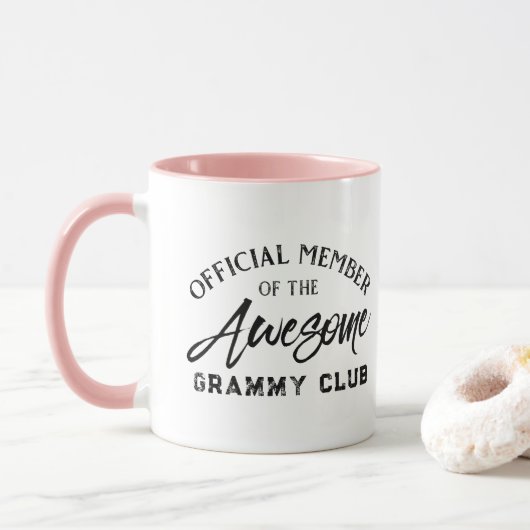 Membre officiel Grammy Club Mug (Avec donut)