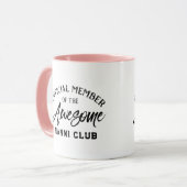 Membre officiel Nanni Club Mug (Devant gauche)