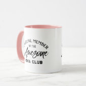 Membre officiel Oma Club Mug (Devant gauche)