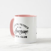 Membre officiel Yiayia Club Mug (Devant gauche)