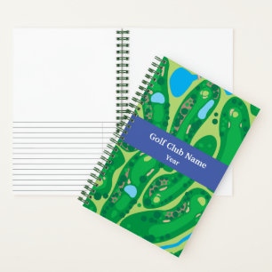 Membres de la Ligue Personnalisé Golf Carnet de je