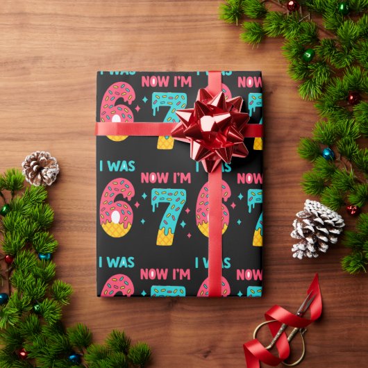 meme 6 7 Funny for Kids Cadeaupapier (Feestdagen Geschenken)