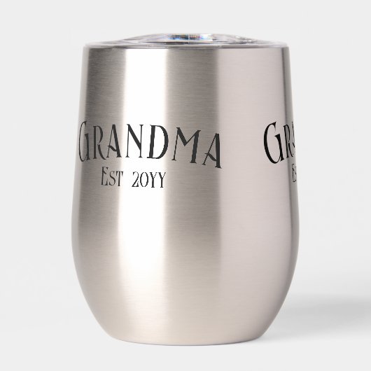 Mémé Chic a établi le nom personnalisé année (Avant)