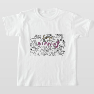 Même chose. Mais. Différent. T-shirt