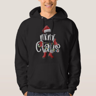 Meme Claus Kerstmis Kerstman Sinterfamilie komt ov Hoodie